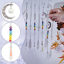 1 Set Alloy Moon Pendant Decorations&nbsp;HJEW-GA0001-36