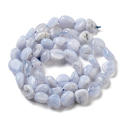 Natural Blue Lace Agate Beads Strands&nbsp;G-K379-A01-01