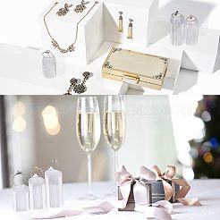 Acrylic Jewelry Finger Ring Displays Stand Set&nbsp;RDIS-WH0006-15B