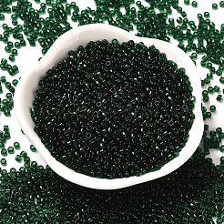 Transparent Colours Glass Round Seed Beads&nbsp;SEED-B001-06A-10