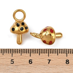304 Stainless Steel Enamel Pendants&nbsp;STAS-Z140-20G