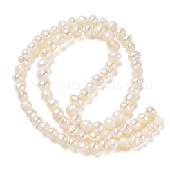 Natural Cultured Freshwater Pearl Beads Strands&nbsp;PA-CBAC463-27