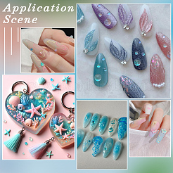 3 Sets 3 Colors Glass Half Round Cabochons&nbsp;GLAA-SC0002-64