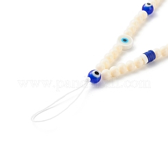 Plastic Beads Mobile Straps&nbsp;HJEW-JM00567