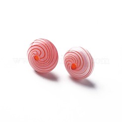 Handmade Blown Glass Globe Beads&nbsp;GLAA-T012-48