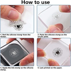 Plastic Stamps&nbsp;DIY-WH20018-0040