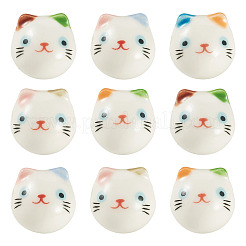 Printed Handmade Porcelain Ceramic Beads&nbsp;PORC-BG0001-03