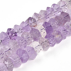 Natural Amethyst Beads Strands&nbsp;G-N347-09A-05