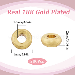 200Pcs Brass Spacer Beads&nbsp;KK-SC0004-05