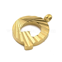 Ion Plating(IP) 304 Stainless Steel Charms&nbsp;STAS-G345-01G-Q