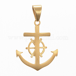 304 Stainless Steel Pendants&nbsp;STAS-L196-30G