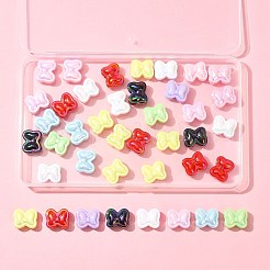 40Pcs UV Plating Opaque Acrylic Beads&nbsp;OACR-FS0002-28