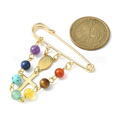 Religion Cross Virgin Mary Alloy Pendant Kilt Pins&nbsp;JEWB-TA00016