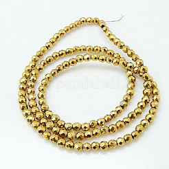 Non-Magnetic Synthetic Hematite Beads Strands&nbsp;X-G-E001-13