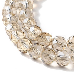 Pearl Luster Plated Electroplate Beads Strands&nbsp;EGLA-H104-08A-PL03