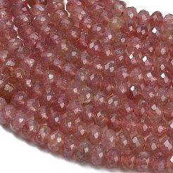 Natural Strawberry Quartz Beads Strands&nbsp;G-C280-A18-02