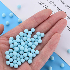 Opaque Acrylic Beads&nbsp;PAB702Y-B01-07