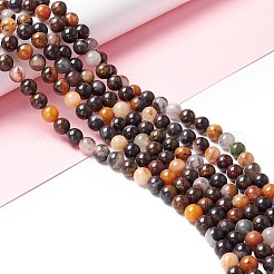 Natural Brecciated Jasper Beads Strands&nbsp;X-G-M381-01B