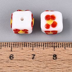 Handmade Bumpy Lampwork Beads&nbsp;LAMP-N042-22A-01