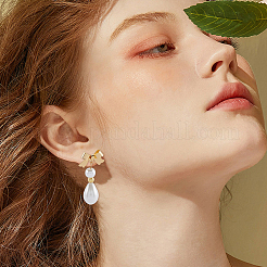 30Pcs Brass Stud Earring Findings&nbsp;KK-BBC00014-92