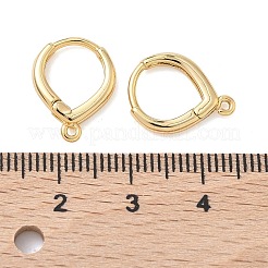 SHEGRACE Brass Hoop Earrings Findings&nbsp;XGR0158G-94G