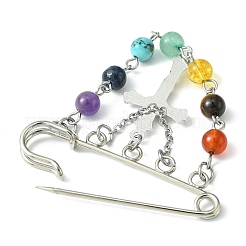 Religion Crucifix Cross Alloy Pendant Kilt Pins&nbsp;JEWB-TA00015