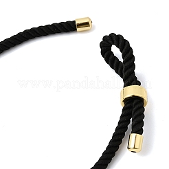 3MM Round Nylon Milan Cord Necklaces Making&nbsp;BJEW-H642-01G-31