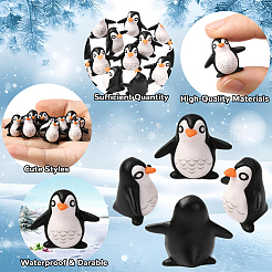 25Pcs Plastic Penguin Display Decorations&nbsp;DJEW-SP0001-19