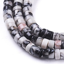 Natural Netstone Beads Strands&nbsp;G-F631-A40