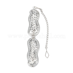 Tarnish Resistant Peanut Shape Tea Infuser&nbsp;AJEW-P091-07P