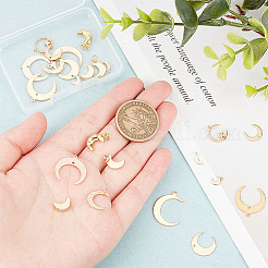 24Pcs 12 Style Brass Charms&nbsp;KK-AR0002-63