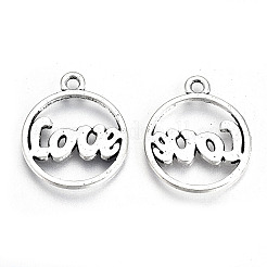 Tibetan Style Alloy Pendants&nbsp;LS-TIBE-S323-025AS-RS