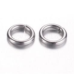 Tarnish Resistant 304 Stainless Steel Open Jump Rings&nbsp;STAS-D438-04