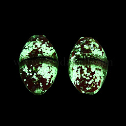 Luminous Handmade Gold Sand Lampwork Beads&nbsp;FOIL-N035-01B