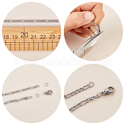 DIY 304 Stainless Steel Necklace Making Kits&nbsp;DIY-UN0001-85
