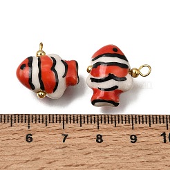 Handmade Porcelain Pendants&nbsp;PR-CBA0027-11G-07