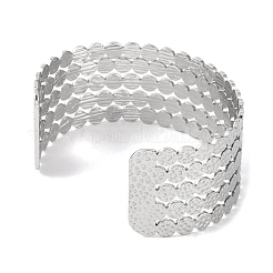 304 Stainless Steel Bangles for Women&nbsp;BJEW-B104-06P