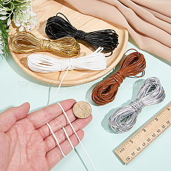 49M 5 Colors Flat PU Leather Cord&nbsp;LC-CL0001-09A