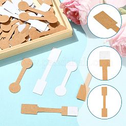 500Pcs Folding Blank Paper Jewelry Price Tags&nbsp;CDIS-FS0001-34A