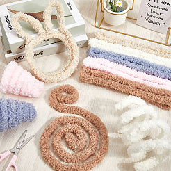 10Pcs 5 Colors Coral Fleece Sticks&nbsp;DIY-CP0011-74A