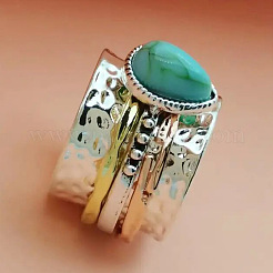 Alloy and Resin Finger Rings&nbsp;FS-WGDE678-02