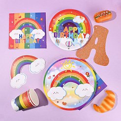 Rainbow Theme Birthday Party Decoration Sets&nbsp;ST-CJ0030-01