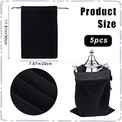 Velvet Jewelry Drawstring Pouches&nbsp;ABAG-WH20013-01A