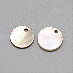 Black Lip Shell Charms&nbsp;SSHEL-R042-44