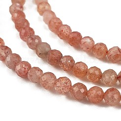 Natural Sunstone Beads Strands&nbsp;G-L597-C01-02