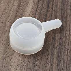 Flat Round with Handle DIY Silicone Candlesticks Molds&nbsp;SIMO-G010-02C