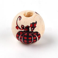 Natural Wood Beads&nbsp;WOOD-TAC0007-44C