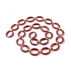 Handmade Imitation Gemstone Style Acrylic Chains&nbsp;AJEW-JB00979-03