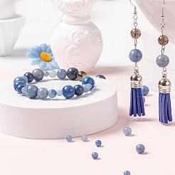 340Pcs 4 Sizes Natural Dyed & Heated Blue Aventurine Beads&nbsp;G-LS0001-19