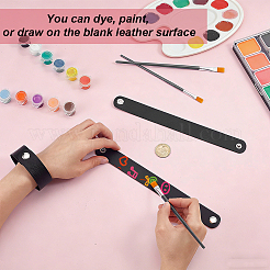 PU Imitation Leather Cord Bracelets&nbsp;BJEW-WH0022-83-1